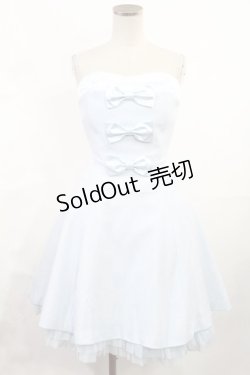 画像1: JESUS DIAMANTE / バルドーベアワンピース 38 サックス H-25-06-18-1016-JE-OP-NS-ZH
