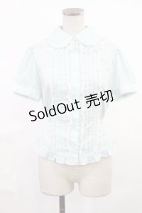 Innocent World / テミスブラウス M サックス H-25-06-18-1026-IW-BL-NS-ZH