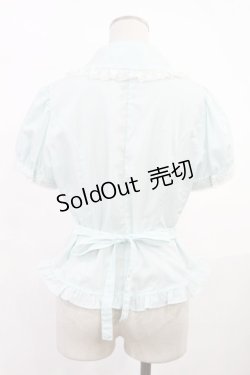 画像2: Innocent World / テミスブラウス M サックス H-25-06-18-1026-IW-BL-NS-ZH