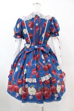 画像2: Angelic Pretty / Girly Apples付け袖ワンピースSet Free ブルー H-25-06-18-014-AP-OP-NS-ZH