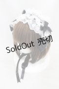 ALICE and the PIRATES / ビブリオフィリアヘッドドレス  オフ白/ブラック H-25-06-18-002-PA-AC-NS-ZH