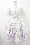 Angelic Pretty / Happy Garlandワンピース Free シロ H-25-06-18-015-AP-OP-NS-ZH