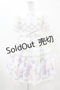 Angelic Pretty / Happy Garlandワンピース Free シロ H-25-06-18-015-AP-OP-NS-ZH