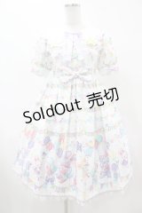 Angelic Pretty / Happy Garlandワンピース Free シロ H-25-06-18-015-AP-OP-NS-ZH