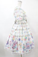 画像3: Angelic Pretty / Happy Garlandワンピース Free シロ H-25-06-18-015-AP-OP-NS-ZH (3)
