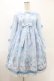 画像1: Angelic Pretty / Cecilia Crossワンピース Free サックス H-25-06-18-018-AP-OP-NS-ZH (1)