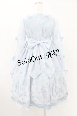 画像2: Angelic Pretty / Cecilia Crossワンピース Free サックス H-25-06-18-018-AP-OP-NS-ZH