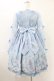 画像2: Angelic Pretty / Cecilia Crossワンピース Free サックス H-25-06-18-018-AP-OP-NS-ZH (2)