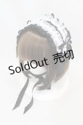 ALICE and the PIRATES / フランチェスカフリルヘッドドレス  ブラック/オフ白 H-25-06-18-003-PA-AC-NS-ZH
