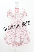 Angelic Pretty / おめかしBerryワンピース Free ピンク H-25-06-18-019-AP-OP-NS-ZH