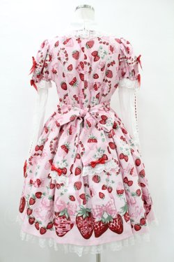 画像2: Angelic Pretty / おめかしBerryワンピース Free ピンク H-25-06-18-019-AP-OP-NS-ZH