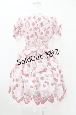 画像2: Angelic Pretty / おめかしBerryワンピース Free ピンク H-25-06-18-019-AP-OP-NS-ZH