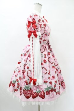 画像3: Angelic Pretty / おめかしBerryワンピース Free ピンク H-25-06-18-019-AP-OP-NS-ZH