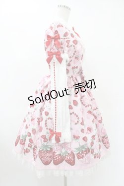 画像3: Angelic Pretty / おめかしBerryワンピース Free ピンク H-25-06-18-019-AP-OP-NS-ZH