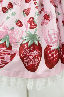 画像5: Angelic Pretty / おめかしBerryワンピース Free ピンク H-25-06-18-019-AP-OP-NS-ZH