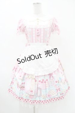 画像1: Angelic Pretty / Diner Dollワンピース Free ピンク H-25-06-18-020-AP-OP-NS-ZH