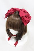 ALICE and the PIRATES / Dolly Ribbonヘッドドレス  エンジ H-25-06-18-004-PA-AC-NS-ZH