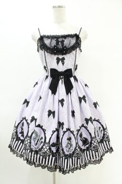 画像1: Angelic Pretty / Cinema Dollジャンパースカート Free ラベンダー H-25-06-18-025-AP-OP-NS-ZH