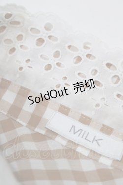 画像4: MILK / キャラメルブラウス  ブラウン H-25-06-19-037-ML-BL-KB-ZH