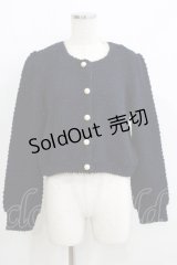 Emily Temple cute / POPCORNカーディガン  ネイビー H-25-10-20-031-ET-TO-KB-ZH