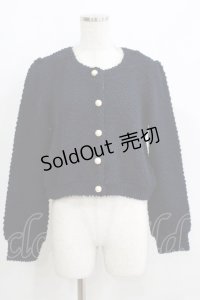 Emily Temple cute / POPCORNカーディガン  ネイビー H-25-10-20-031-ET-TO-KB-ZH