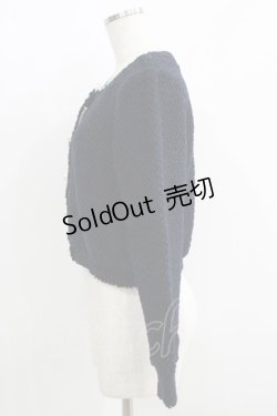 画像2: Emily Temple cute / POPCORNカーディガン  ネイビー H-25-10-20-031-ET-TO-KB-ZH