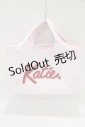 Katie / KATIE LOGO canvas tote  LIGHT PINK H-25-06-19-058-LO-BG-KB-ZH