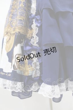 画像5: metamorphose / Royal Crown Catフリルジャンパースカート サイズ1 サファイア H-25-06-19-1032-ME-OP-NS-ZH