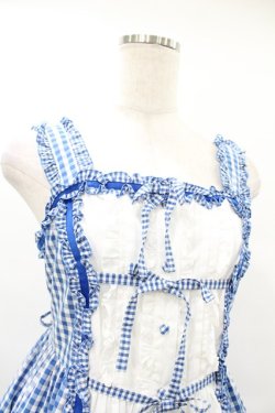 画像4: Angelic Pretty / Little Houseジャンパースカート Free ブルー H-25-06-19-1034-AP-OP-NS-ZH