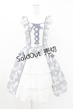 画像1: BABY,THE STARS SHINE BRIGHT / Fragrant Floral Menuet ジャンパースカート Free ネイビー H-25-06-19-1035-BA-OP-NS-ZH
