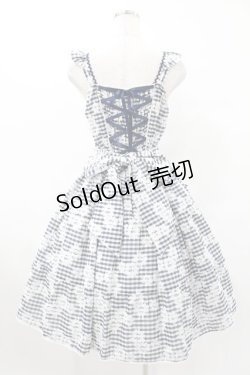 画像2: BABY,THE STARS SHINE BRIGHT / Fragrant Floral Menuet ジャンパースカート Free ネイビー H-25-06-19-1035-BA-OP-NS-ZH