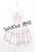 Angelic Pretty / Princess Puppyティアードジャンパースカート Free ピンク H-25-06-19-1036-AP-OP-NS-ZH