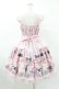 画像2: Angelic Pretty / Princess Puppyティアードジャンパースカート Free ピンク H-25-06-19-1036-AP-OP-NS-ZH (2)