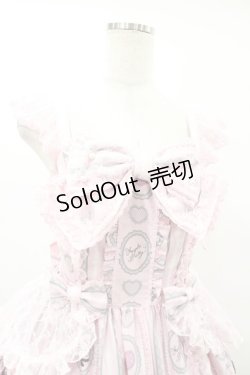 画像4: Angelic Pretty / Princess Puppyティアードジャンパースカート Free ピンク H-25-06-19-1036-AP-OP-NS-ZH