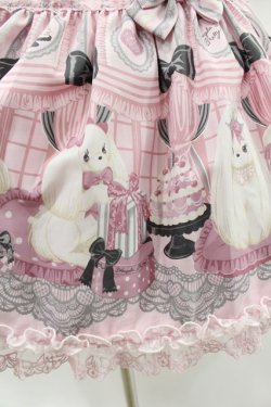 画像5: Angelic Pretty / Princess Puppyティアードジャンパースカート Free ピンク H-25-06-19-1036-AP-OP-NS-ZH