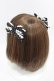 画像2: Angelic Pretty / ハートレースグログランリボンコーム  ブラック H-25-06-19-1006-AP-AC-NS-ZH (2)