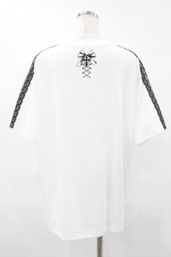 画像2: majoretty / 寿限無。×majoretty プリントTシャツ S オフ H-25-06-19-1057-0-TS-NS-ZH