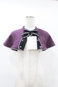 metamorphose / With a magic wand！ケープ サイズ1 紫×黒 H-25-06-19-1059-ME-TO-NS-ZH
