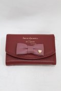 m petit by misako / サンリオキャラクターズコラボ ハローキティ コインケース  レッド H-25-06-19-1011-LO-ZA-NS-ZH