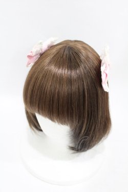 画像1: Angelic Pretty / Dot Ribbonコーム  ピンク H-25-06-19-1012-AP-AC-NS-ZH