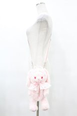 画像1: BABY,THE STARS SHINE BRIGHT / うさくみゃポシェット  ピンク H-25-06-19-1019-BA-BG-NS-ZH (1)