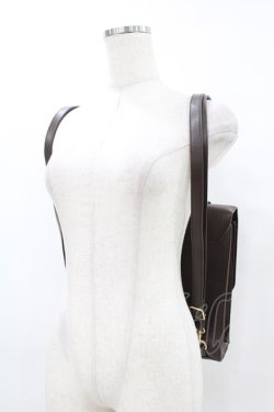 画像2: axes femme POETIQUE / うさぎ型押しサッチェルバッグ  ブラウン H-25-06-19-1020-AX-BG-NS-ZH