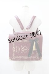 Amavel / BibliothequeClassique ブックバッグ  ボルドー H-25-06-19-1022-CA-BG-NS-ZH