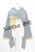 metamorphose / 【プラスサイズ】フード付き着物袖ボレロ プラスサイズ グリーン H-25-06-19-1023-ME-TO-NS-ZH