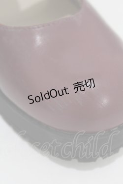 画像4: Amavel / リボン付きクロス厚底パンプス M ボルドー H-25-06-19-1002-CA-SH-NS-ZH