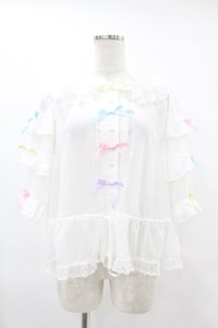 Angelic Pretty / Sugar Decorationブラウス Free シロ H-25-06-19-1028-AP-BL-NS-ZH