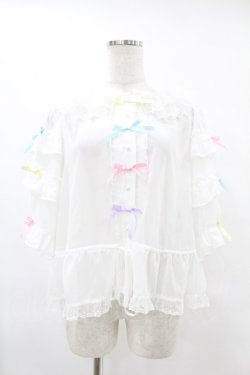 画像1: Angelic Pretty / Sugar Decorationブラウス Free シロ H-25-06-19-1028-AP-BL-NS-ZH