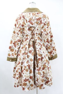 画像2: metamorphose / ゴブラン風くまちゃんコートワンピース サイズ1 オフ白 H-25-06-19-1029-ME-CO-NS-ZH