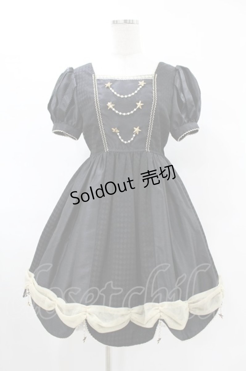 画像1: ALICE and the PIRATES / 夢か現か、記憶の中のPiste d’un cirque?Deux″ ワンピース Free ブラック H-25-06-19-1030-PA-OP-NS-ZH (1)