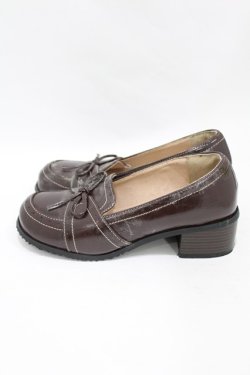 画像2: Fi.n.t / プチレースアップローファー S BROWN H-25-06-19-1003-CA-SH-NS-ZH